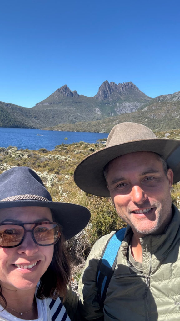 6E2D58FB-5A2F-4D02-9784-5180D1D816C0 Craig & I at Craddle Mountain, Tasmania